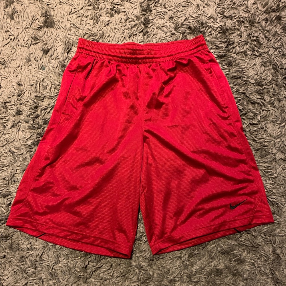 Nike Men’s Red Large Athletic Shorts